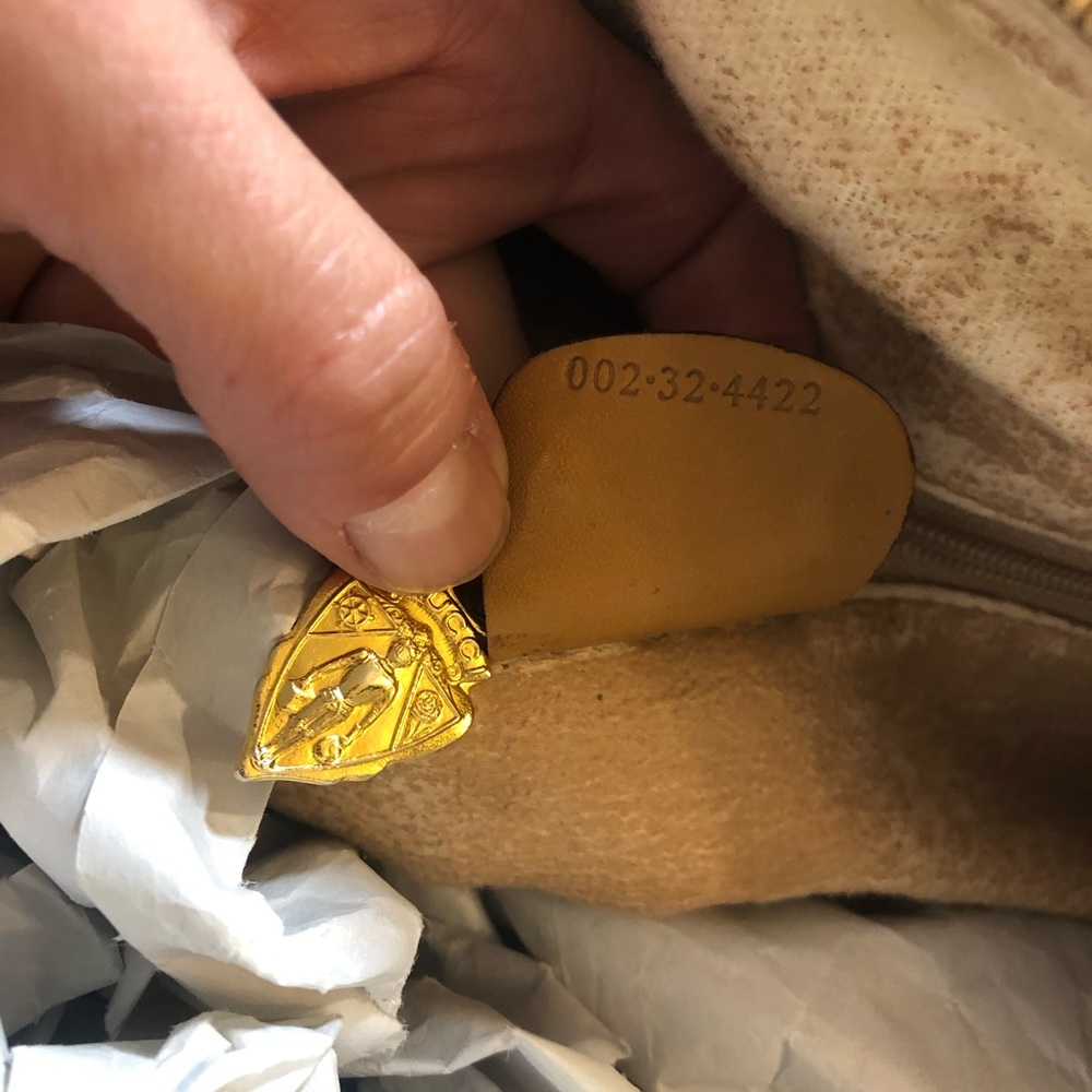 SOLD ON TRADSY 💯 auth Vintage GG Web Boston Bag - Picture 6 of 8